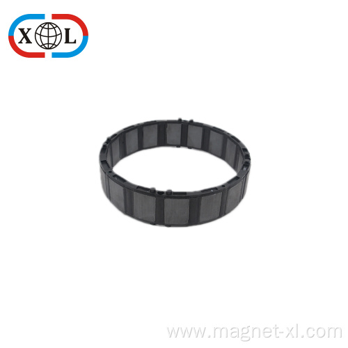 Injection Bonded Ferrite Rotor Magnet for DC motor